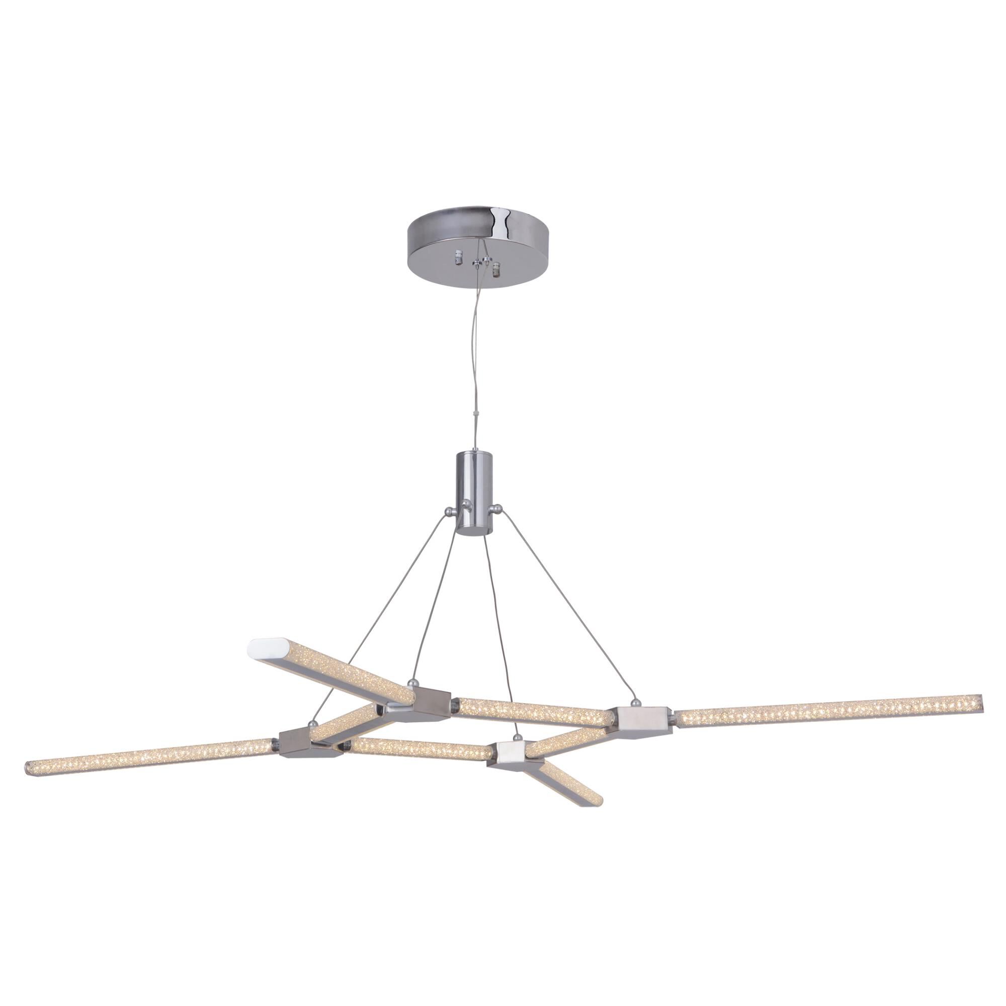Horizon 37 Inch 8 Light LED Chandelier by Craftmade